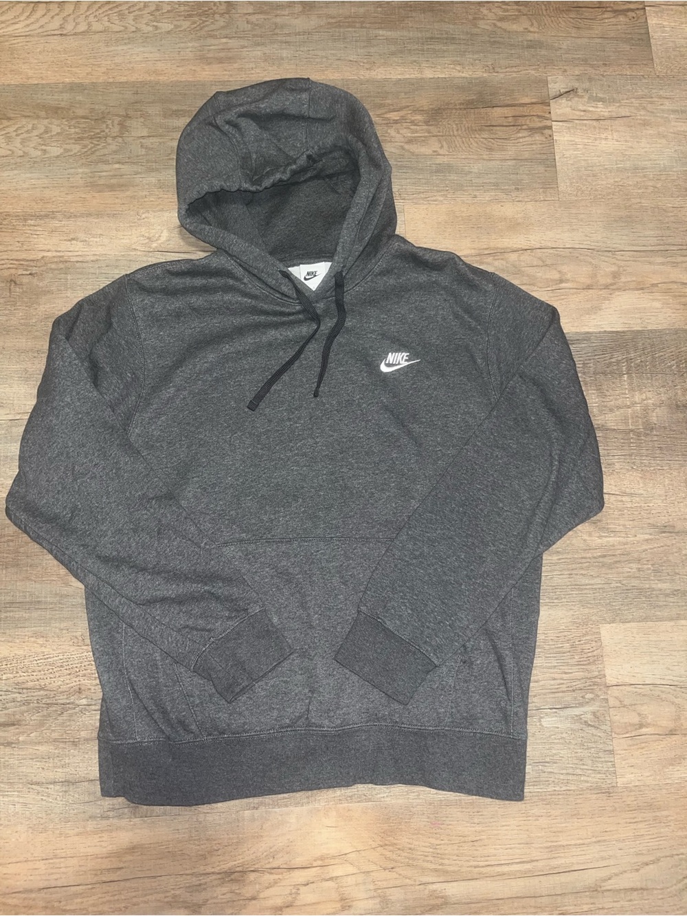 Nike Men's Dark Gray Pullover Hoodie size L